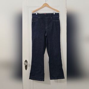 Spanx Raw Indigo Straight Leg High Rise Jeans, Size 1X, Euc